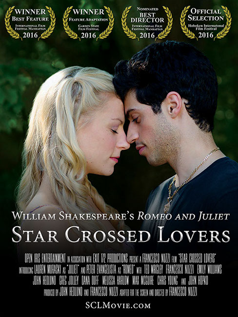 Star Crossed Lovers Romeo and Juliet Poster